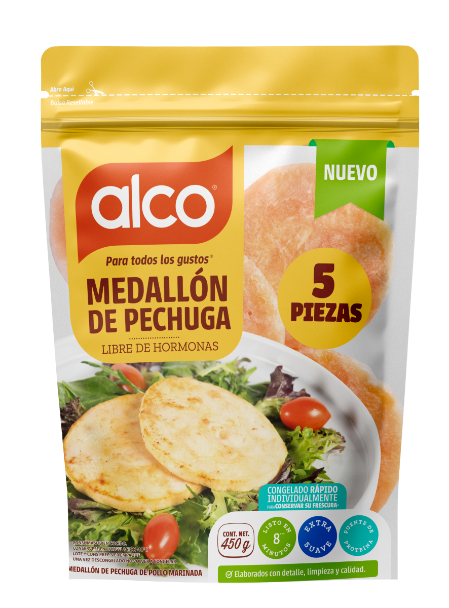 Medallón de Pechuga 5 pzas